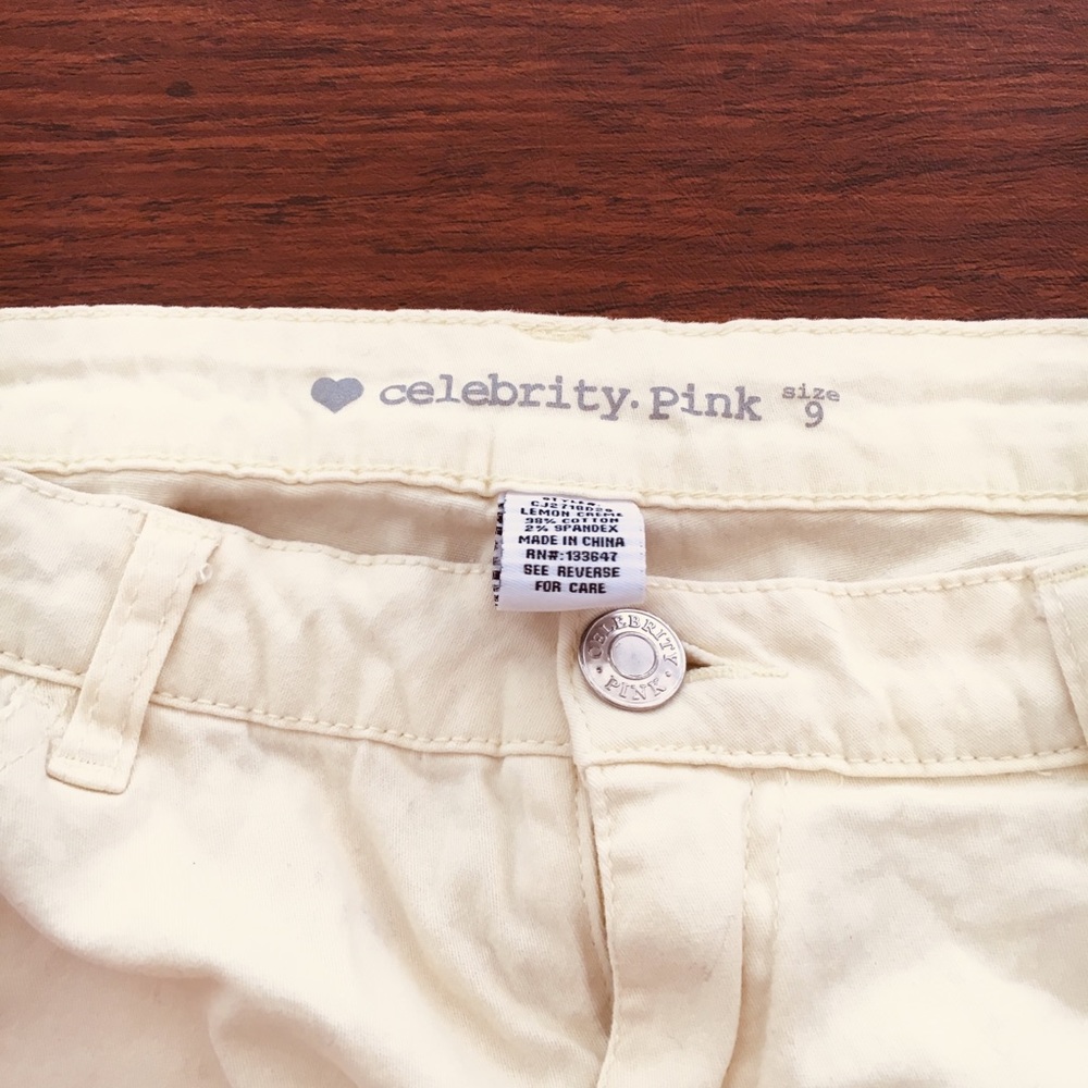 Light yellow pants - Picture 2 of 3